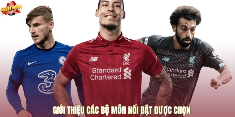 Giới thiệu các bộ môn nổi bật được chọn